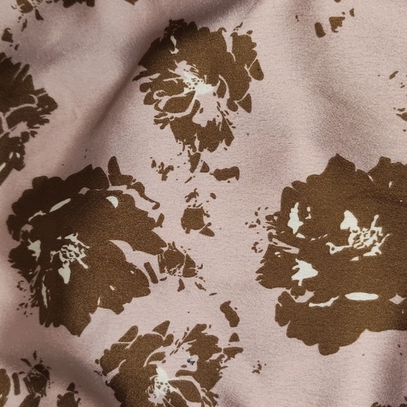 Grade & Gather Womens Floral tie front Crop Top Long Sleeve Casual over wrap sm - Picture 7 of 7